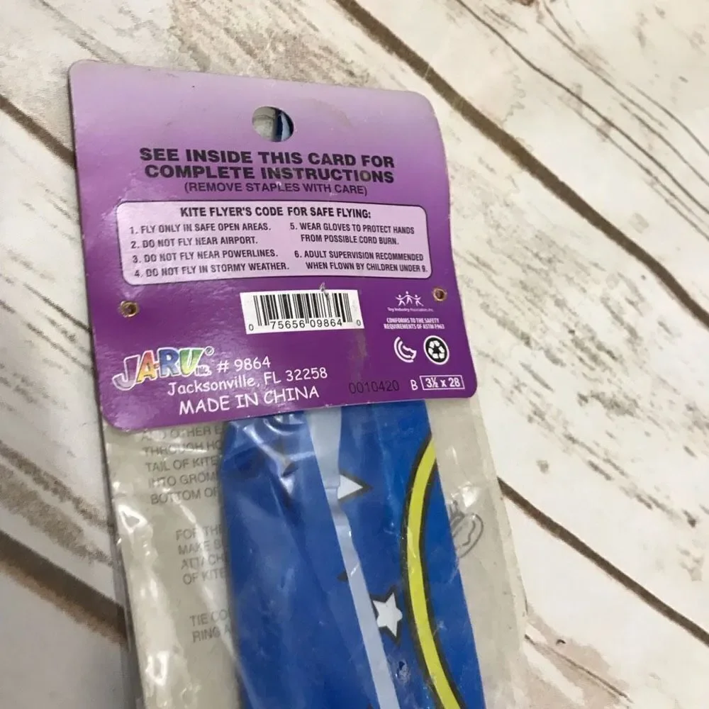 Kite Moon Sky Pattern Kids toy easy fly‎ kite